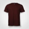 PREMIUM T-SHIRT BURGUNDY MELANGE